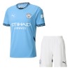 Original Trikotsatz Manchester City Heimtrikot 2024-25 Für Kinder